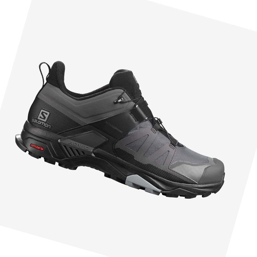 Tenis Senderismo Salomon X ULTRA 4 GORE-TEX Hombre Grises | MX 3593RVD